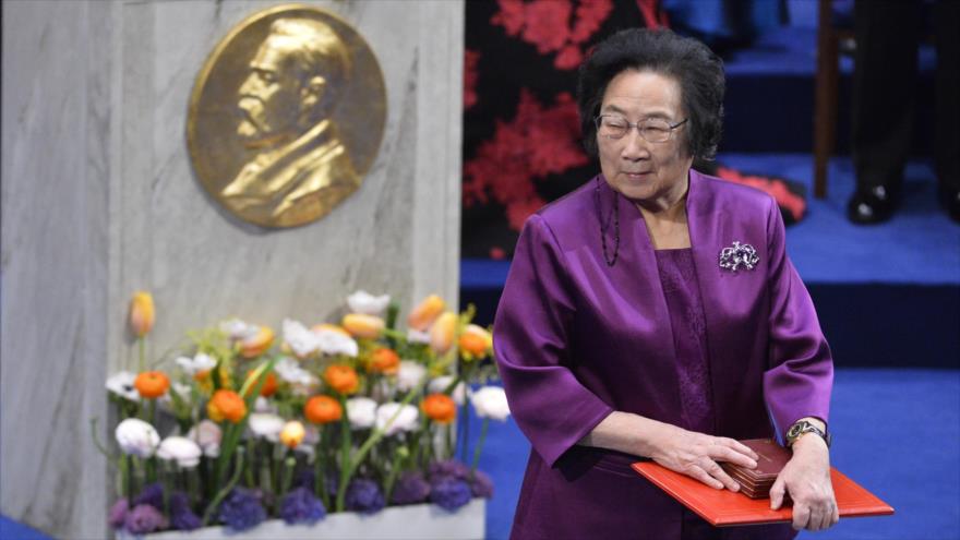 La farmacóloga china Tu Youyou 