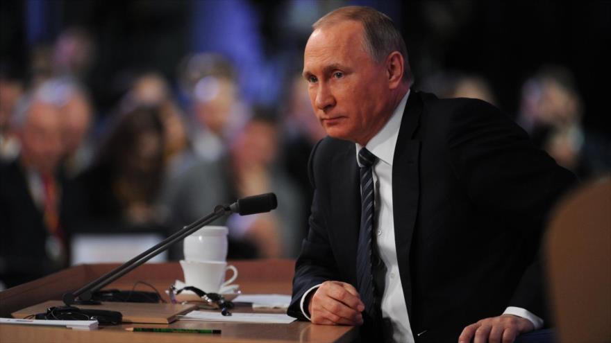 El presidente de Rusia, Vladimir Putin.