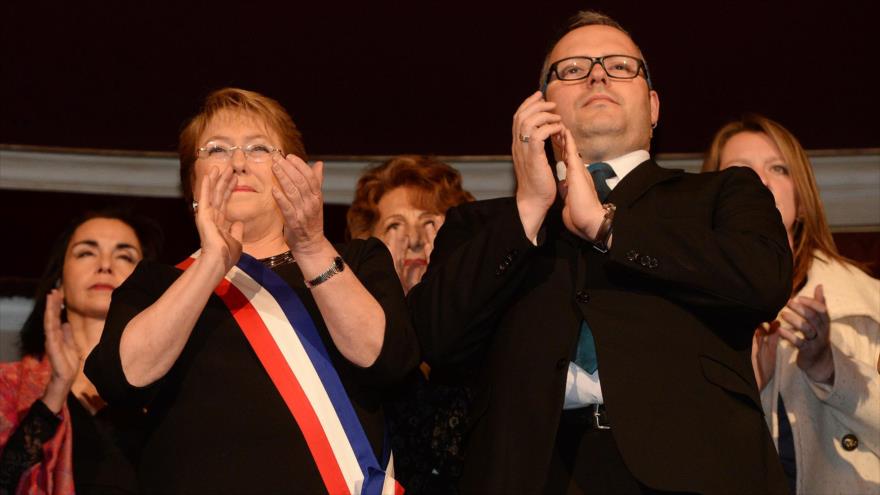 Sebastián Dávalos, hijo de la presidenta chilena, Michelle Bachelet.