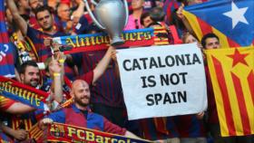 El Barcelona lleva a la UEFA al TAS por banderas catalanas