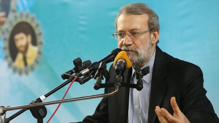 El presidente del Parlamento de Irán, Ali Lariyani.
