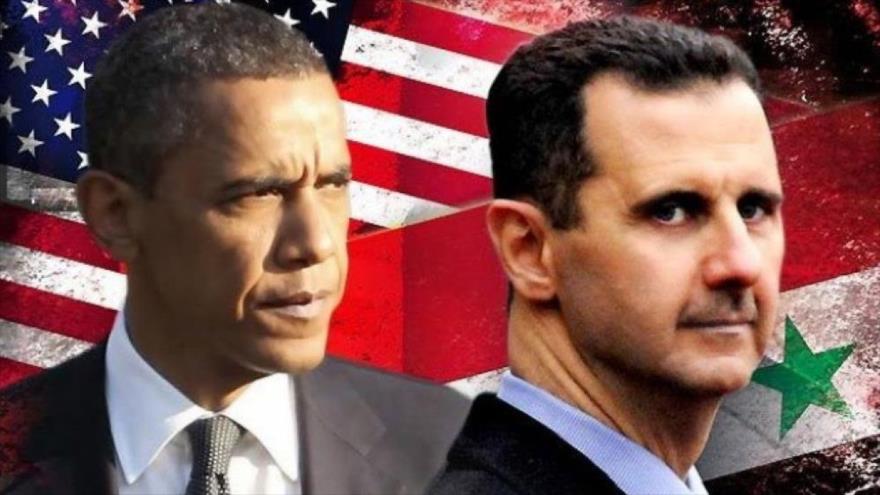 El presidente de Estados Unidos, Barack Obama, y su homólogo sirio, Bashar al-Asad.
