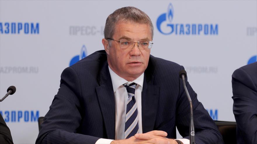 El vicepresidente de Gazprom, Alexander Medvede.
