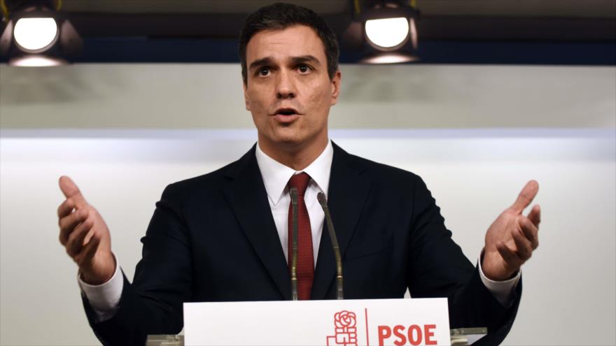 El secretario general del Partido Socialista Obrero Español (PSOE) Pedro Sánchez.