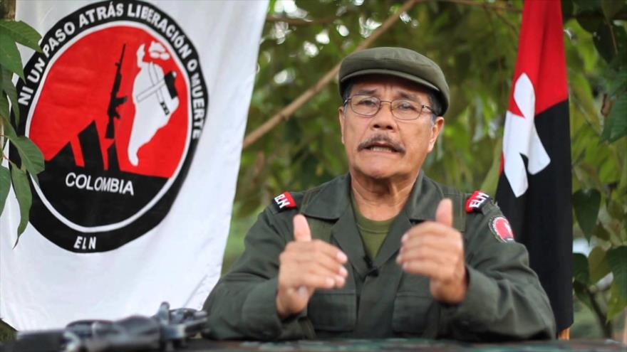 Máximo jefe del Ejército de Liberación Nacional (ELN) de Colombia, Nicolás Rodríguez Bautista, alias "Gabino".