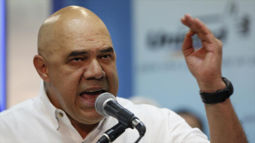 Jesús Torrealba, secretario ejecutivo de la coalición opositora venezolana Mesa de la Unidad Democrática (MUD).