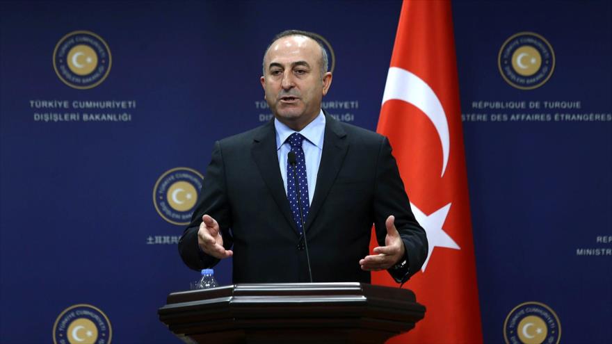 Ministro turco de Asuntos Exteriores, Mevlut Cavusoglu.