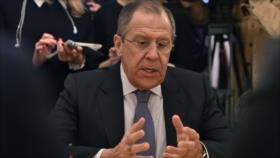 Lavrov: UE considera un error enfrentarse a Rusia por Ucrania