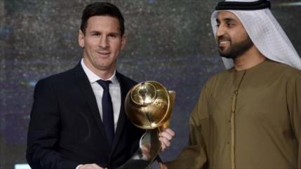 Messi y el Barcelona ganan los Globe Soccer Awards en Dubái