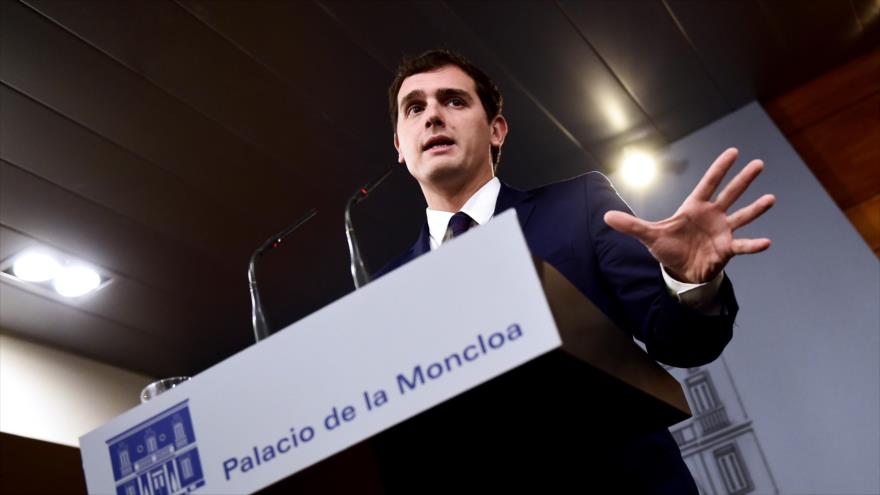 El líder de Ciudadanos, Albert Rivera, 28 de diciembre de 2015.