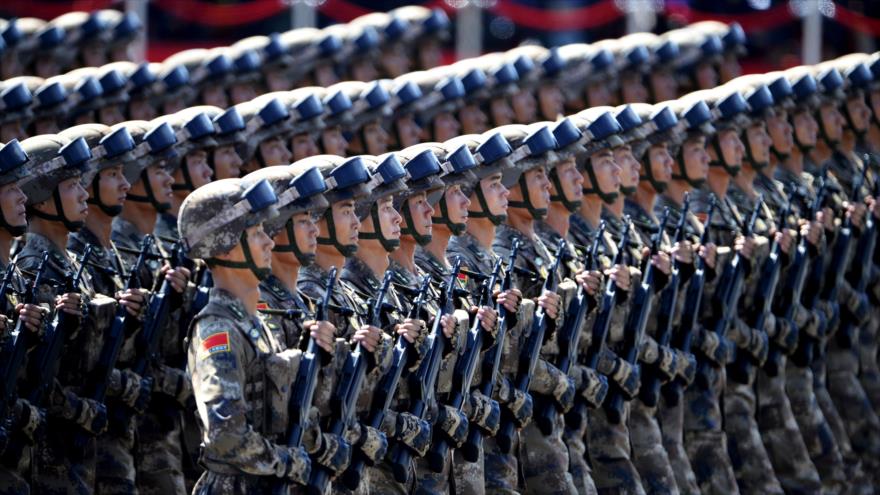 Soldados del Ejército de China.