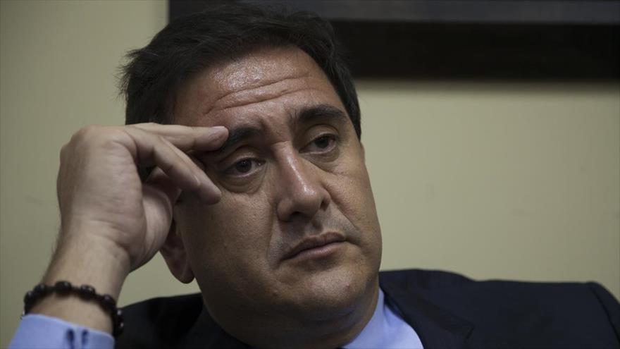 Gustavo Alejos, antiguo funcionario del gobierno del expresidente guatemalteco Álvaro Colom.