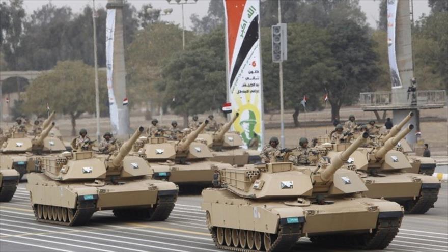 Tanques del Ejército iraquí.