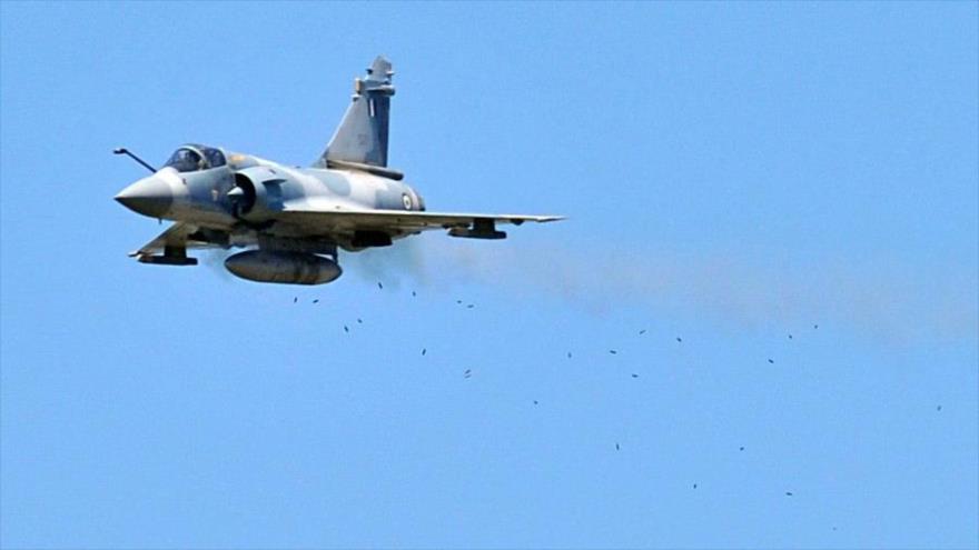 Un caza del Ejército de Grecia.