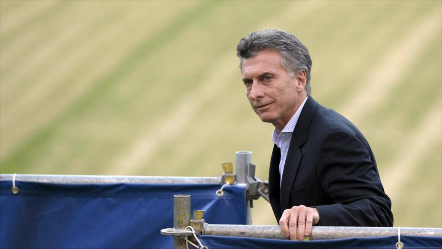 Mauricio Macri, presidente de Argentina. 