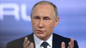 Putin felicita Año Nuevo a tropas que luchan contra el terrorismo