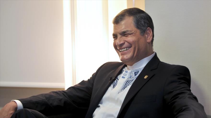 El presidente de Ecuador, Rafael Correa.