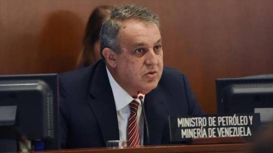 El ministro de Petróleo de Venezuela, Eulogio del Pino.