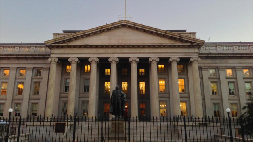La sede del Departamento del Tesoro de Estados Unidos en la capitalina ciudad de Washington.