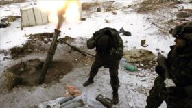 ‘Kiev viola 11 veces tregua en este ucraniano con fuego de artillería en Nochevieja’