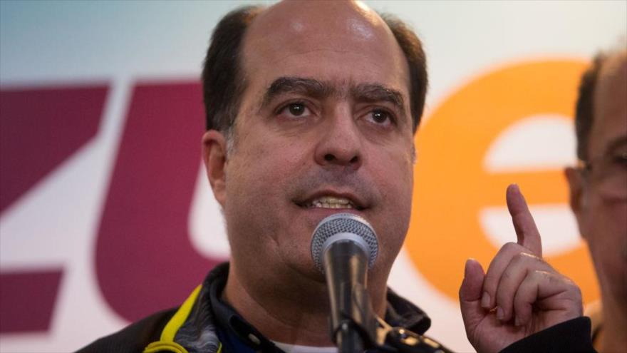 Julio Borges, diputado electo por la coalición opositora Mesa de Unidad Democrática (MUD) de Venezuela.