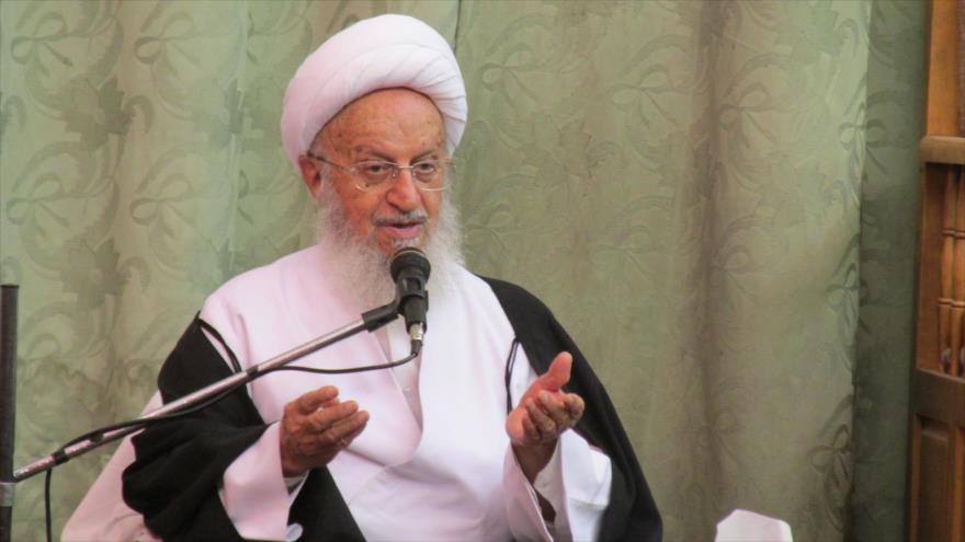 Jurisconsulto religioso iraní el ayatolá Naser Makarem Shirazi.