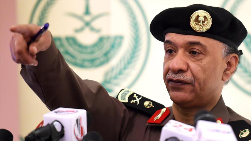 Portavoz del Ministerio saudí del Interior, Mansur al-Turki.