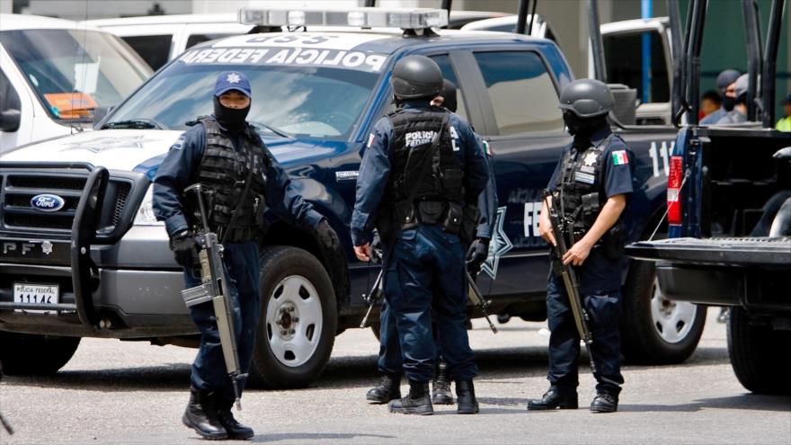 Agentes de la Policía Federal de México.