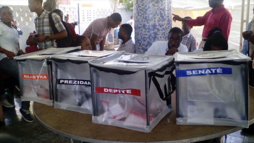 Elecciones en Haití. Foto de archivo