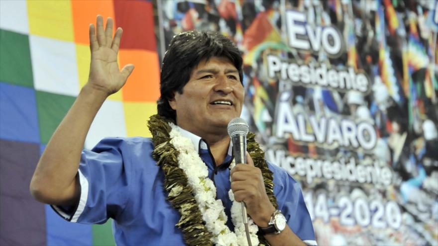 Presidente de Bolivia, Evo Morales.