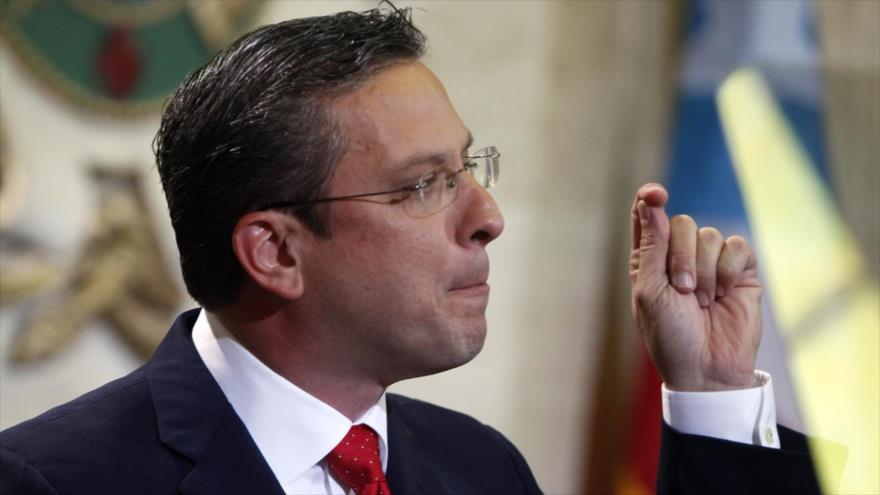 El gobernador de Puerto Rico, Alejandro García Padilla.