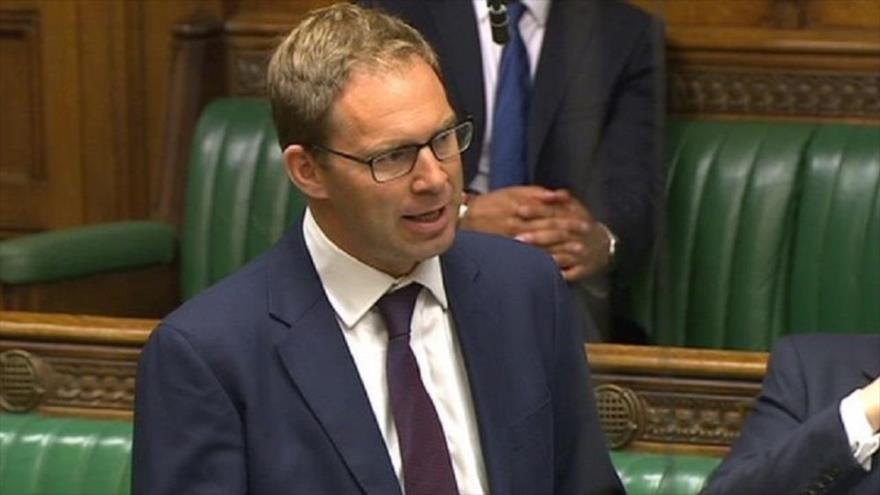 EL subsecretario Parlamentario del Ministerio de Relaciones Exteriores, Tobias Ellwood.
