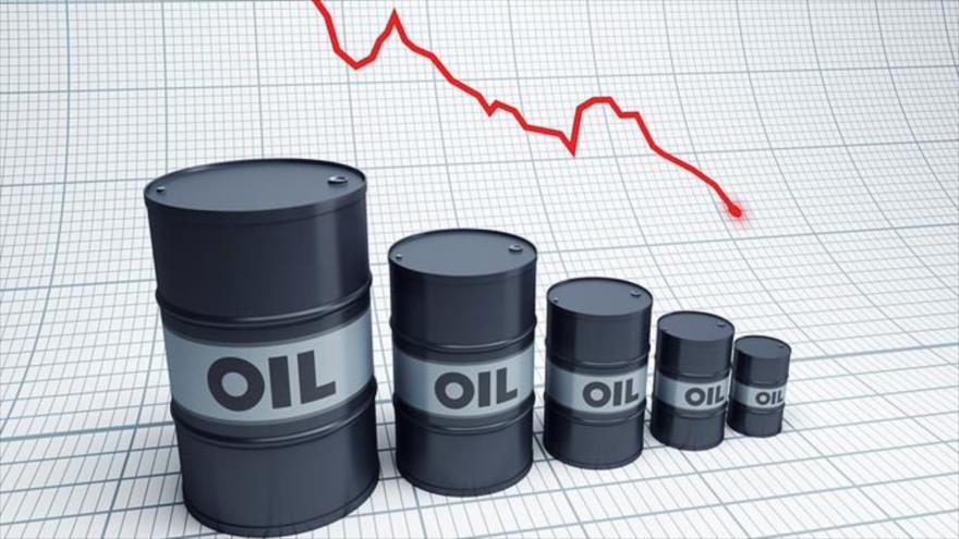 El valor del crudo ha vuelto a desplomarse este miércoles llegando a alcanzar precios inferiores a los 35,21 dólares estadounidenses por barril de Brent y tirando a la baja.