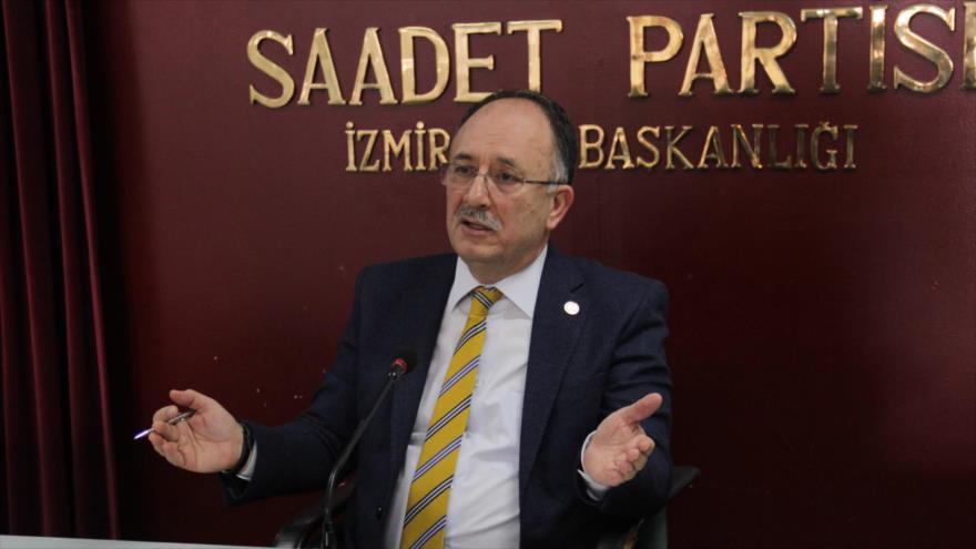 El vicepresidente del Partido Saadet de Turquía, Şerafettin Kılıç.
