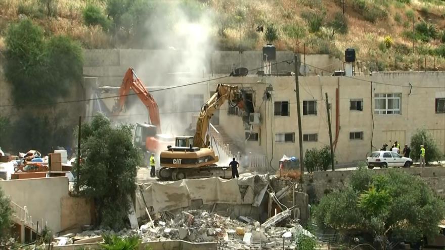 Israel intensifica demoliciones de viviendas palestinas