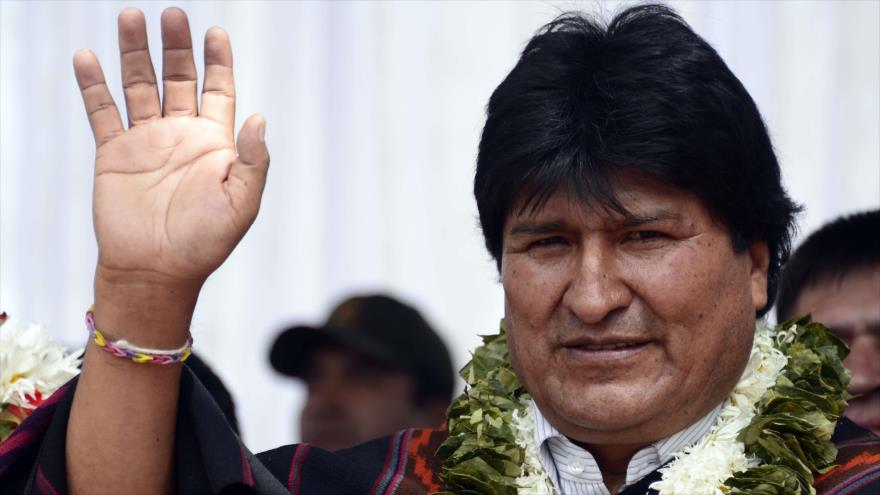 Evo Morales, presidente de Bolivia.