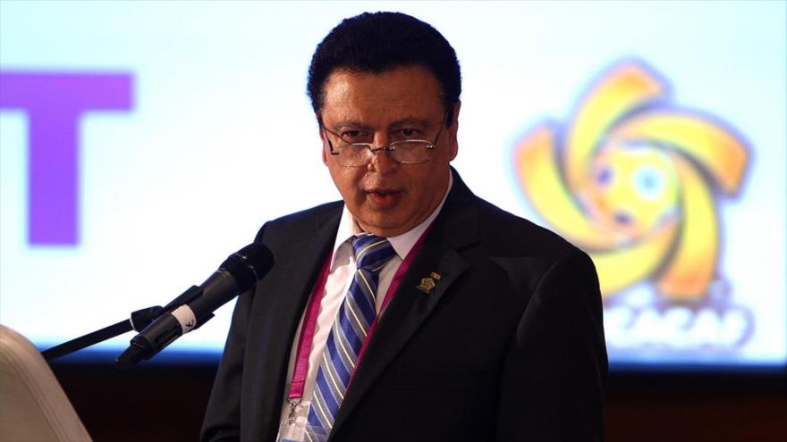 El hondureño Alfredo Hawit, presidente suspendido de la Concacaf.