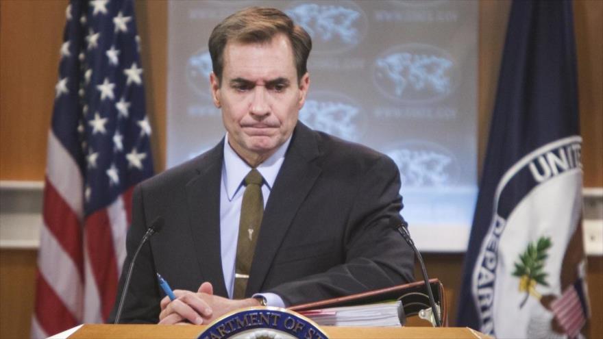 El vocero del Departamento de Estado de Estados Unidos, John Kirby.