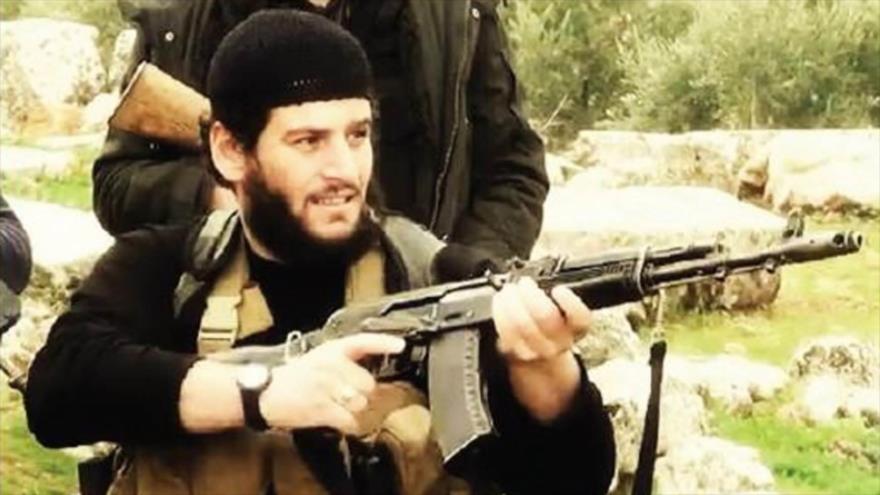 Abu Mohamad al-Adnani, portavoz del grupo takfirí EIIL (Daesh, en árabe).