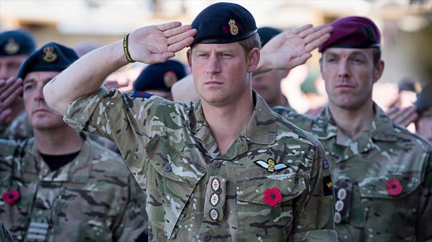 Las fuerzas del Ejército británico.