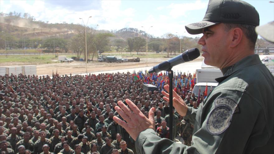 El ministro venezolano de Defensa, Vladimir Padrino.