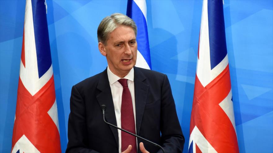 El ministro de Asuntos Exteriores del Reino Unido, Philip Hammond.