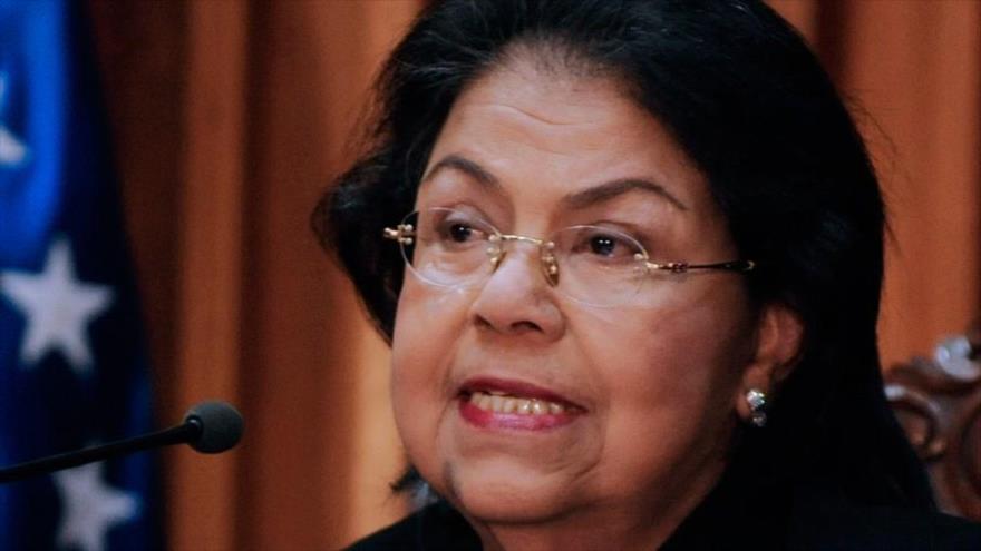 Luisa Estella Morales, expresidenta del Tribunal Supremo de Justicia (TSJ) venezolano. 