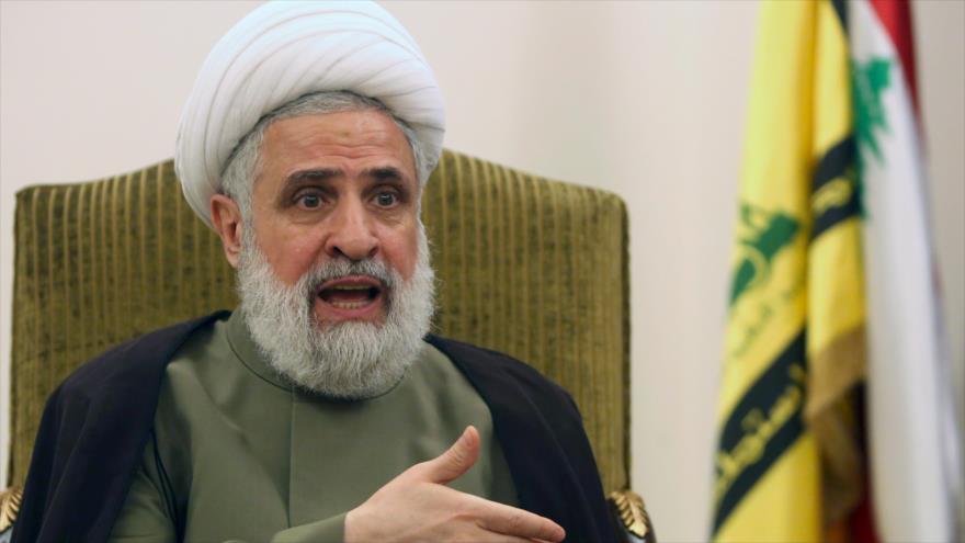 Subsecretario general del Movimiento libanés Hezbolá, el sheij Naim Qasem.