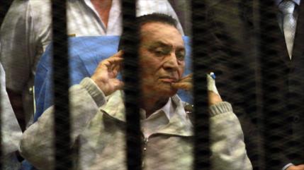 Justicia egipcia rechaza apelación de Mubarak y sus hijos para eludir condena a cárcel