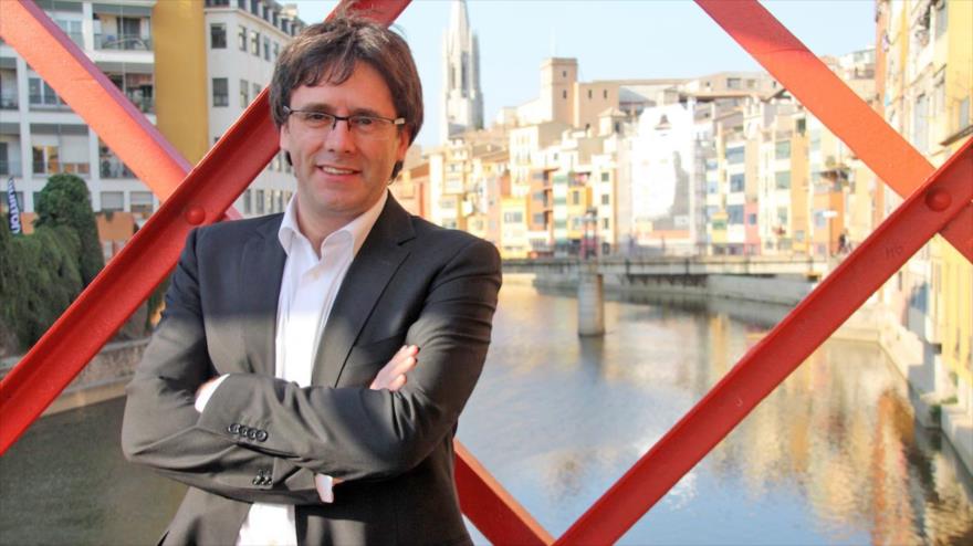 Carles Puigdemont, el alcalde de Girona (noroeste), candidato alternativo como presidente de la Generalitat.
