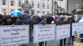  Protesta en Alemania por la ejecución del sheij Al-Nimr en Arabia Saudí
