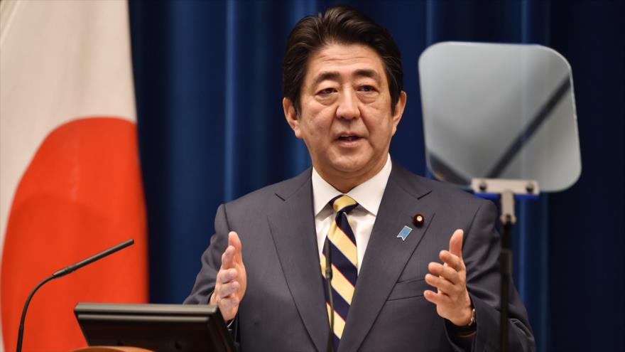 Primer ministro nipón, Shinzo Abe.