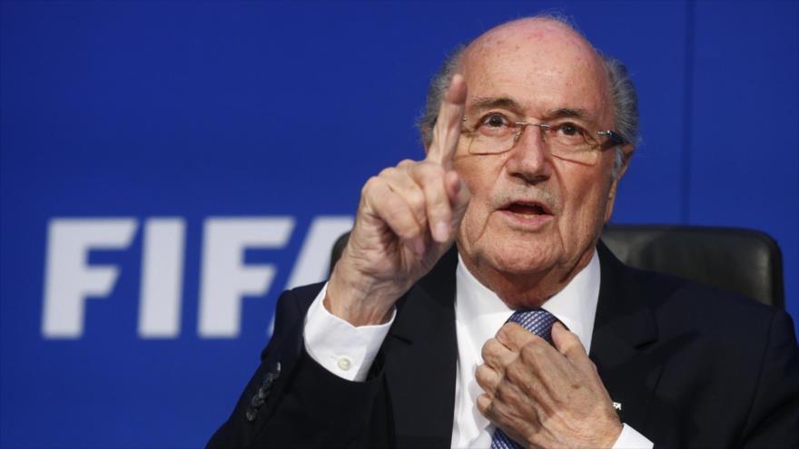 El presidente dimisionario de la FIFA, Joseph Blatter.
