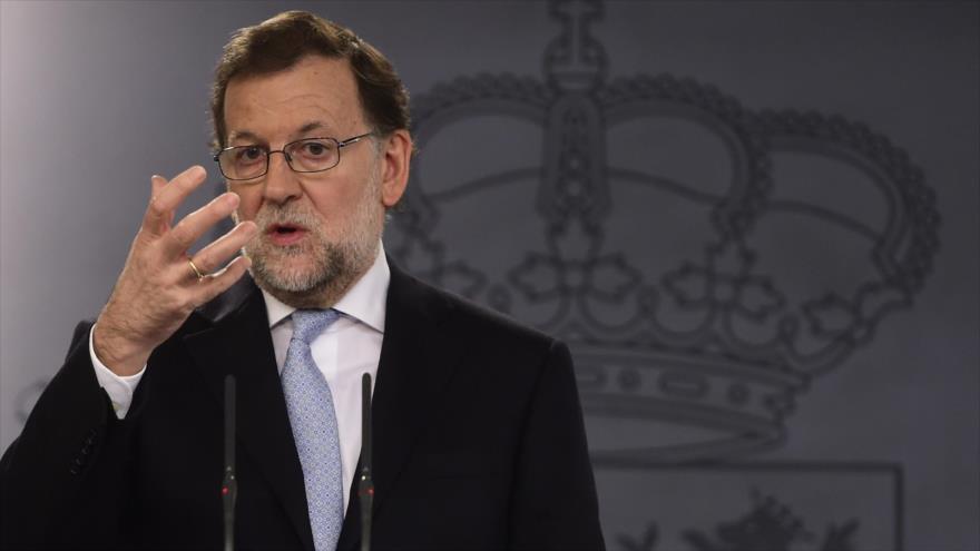 Presidente del Gobierno de España en funciones, Mariano Rajoy.